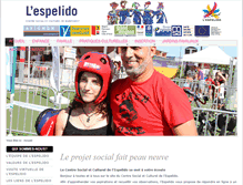 Tablet Screenshot of espelido.fr